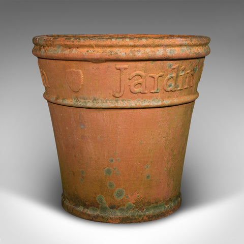 Large Vintage Ornamental Tree Planter, French, Terracotta Jardiniere Pot, C.1950