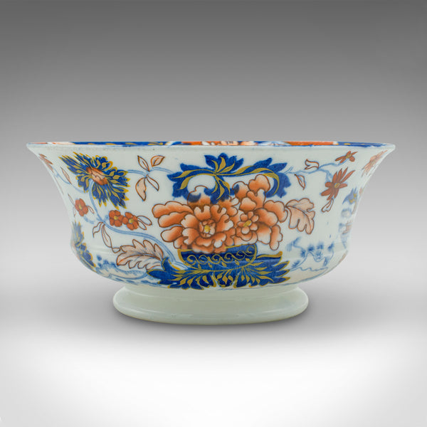 Antique Finger Bowl, English, Decorative Ceramic Serving Dish, Victorian, C.1900