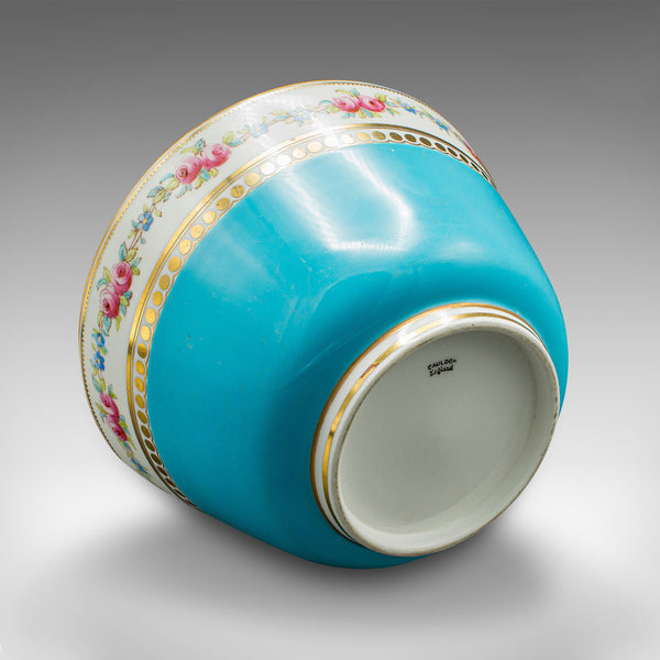 Antique Sugar Bowl, English, Ceramic, Afternoon Tea Dish, Early 20th Century