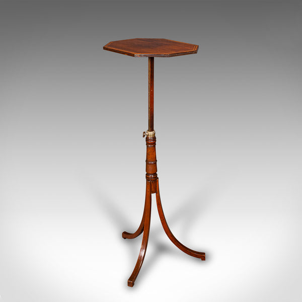 Antique Metamorphic Wine Table, English, Tilt Top, Side, Lamp, Regency, C.1820