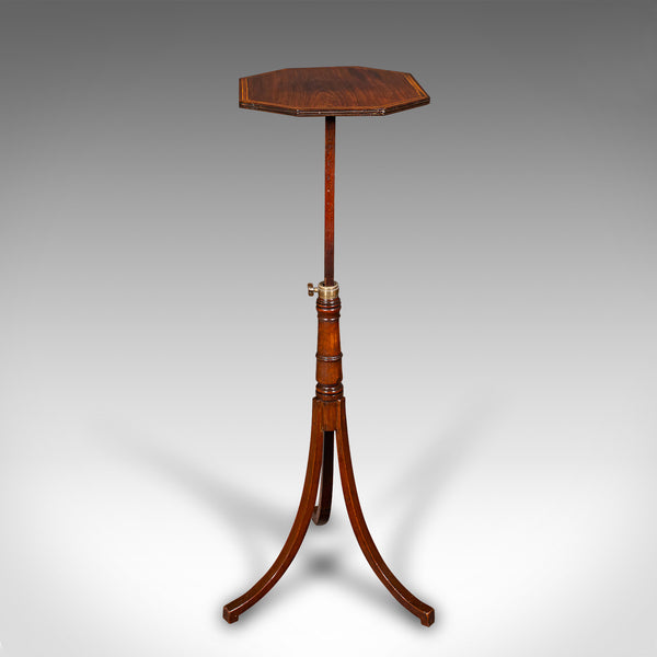 Antique Metamorphic Wine Table, English, Tilt Top, Side, Lamp, Regency, C.1820