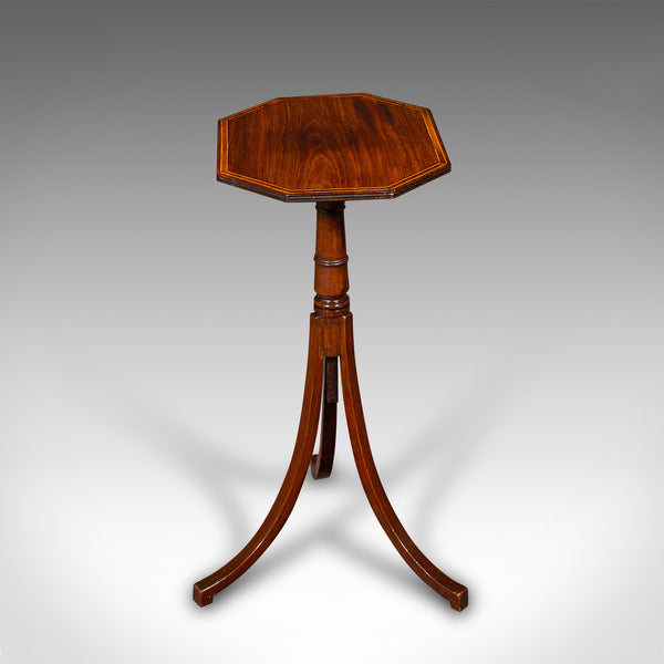 Antique Metamorphic Wine Table, English, Tilt Top, Side, Lamp, Regency, C.1820