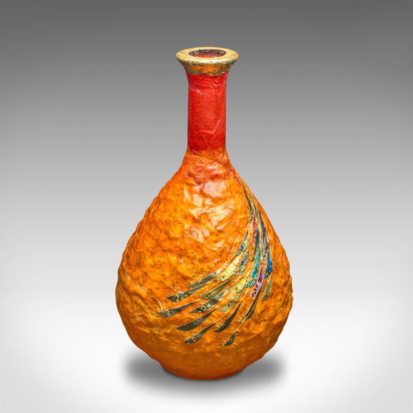 Contemporary Bulb Posy Vase, English, Art Glass, Decorative, Margaret Johnson