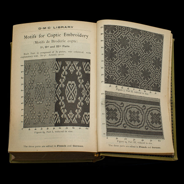 Antique Needlework Encyclopaedia, English, Embroidery, Pattern Guide, Circa 1900