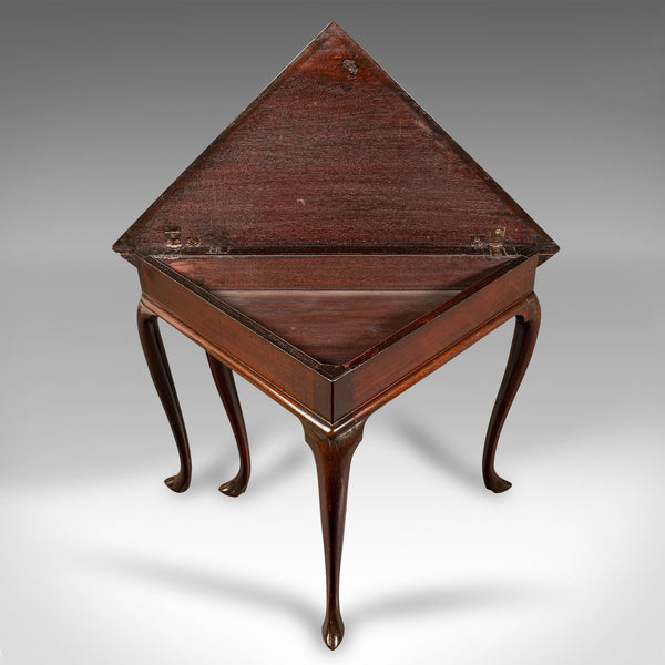 Antique Supper Table, English, Folding, Occasional, Display, Georgian, C.1770