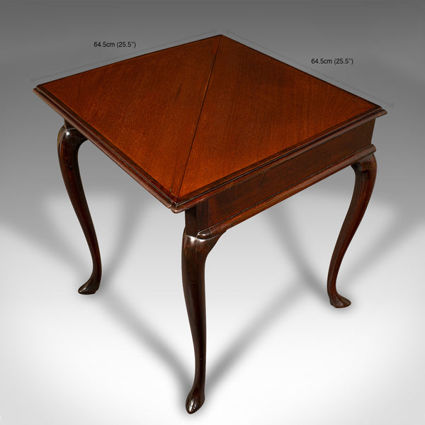 Antique Supper Table, English, Folding, Occasional, Display, Georgian, C.1770