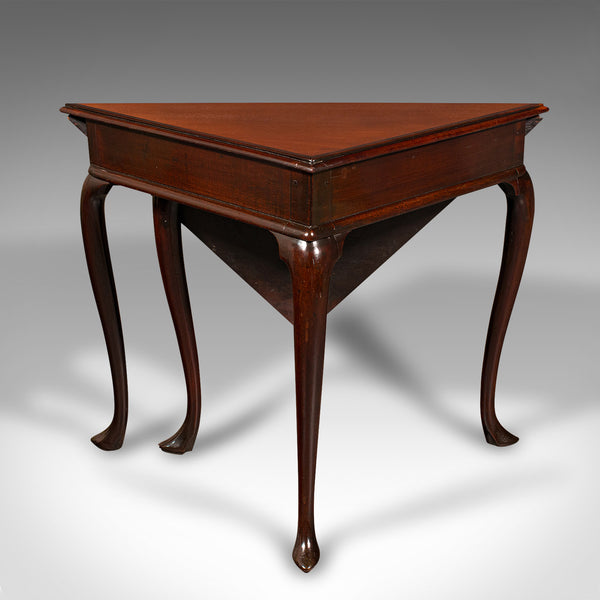 Antique Supper Table, English, Folding, Occasional, Display, Georgian, C.1770