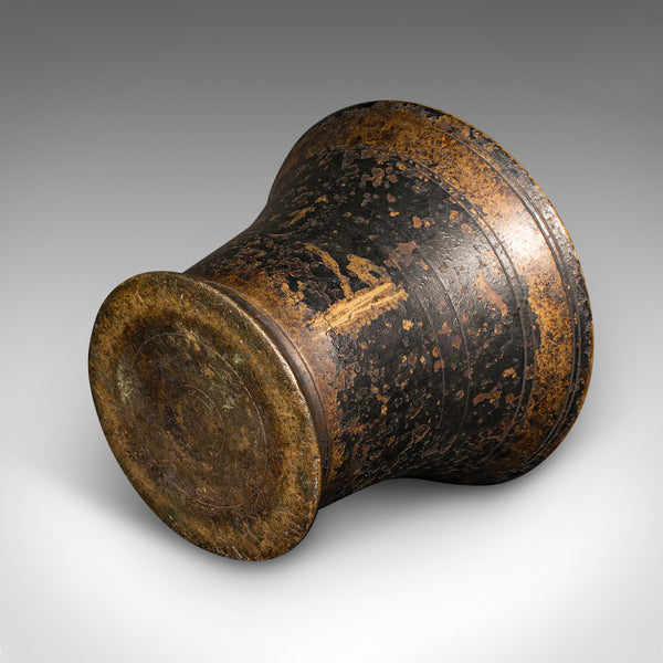 Antique Chemist's Mortar & Pestle, English, Bronze, Apothecary, Georgian, C.1720