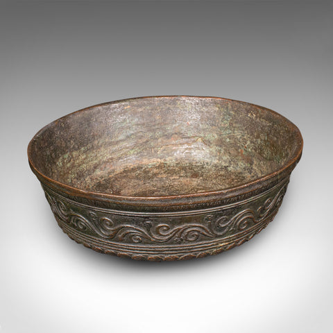 Antique Decorative Bowl, Japanese, Bronze Censer, Edo Period, Georgian, C.1750