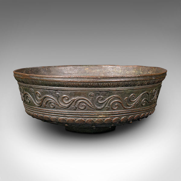 Antique Decorative Bowl, Japanese, Bronze Censer, Edo Period, Georgian, C.1750