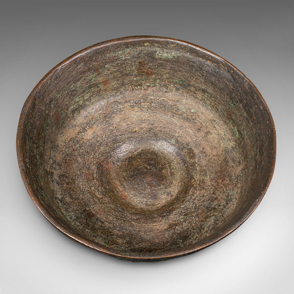 Antique Decorative Bowl, Japanese, Bronze Censer, Edo Period, Georgian, C.1750