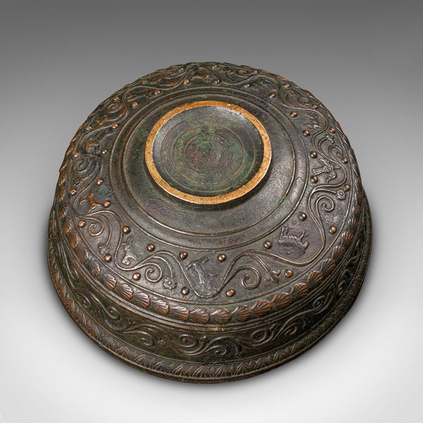 Antique Decorative Bowl, Japanese, Bronze Censer, Edo Period, Georgian, C.1750