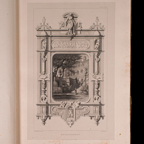 Antique Design Catalogue, Art Industriel, French, Architecture Folio, Victorian