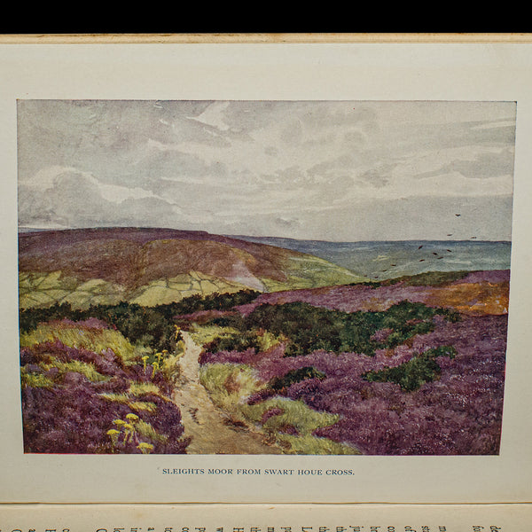 Vintage Illustrated Book, Yorkshire By George Home, English, County Travel Guide