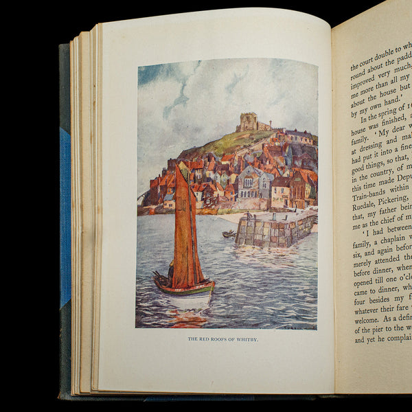 Vintage Illustrated Book, Yorkshire By George Home, English, County Travel Guide