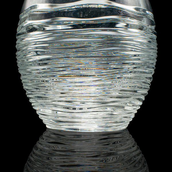 Vintage Lemonade Refresher, Italian, Glass, Serving Ewer, Decanter, Circa 1970