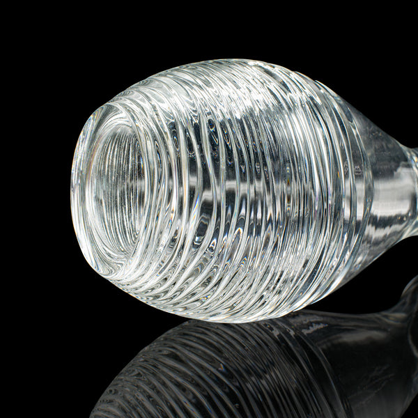 Vintage Lemonade Refresher, Italian, Glass, Serving Ewer, Decanter, Circa 1970