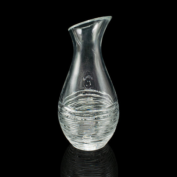 Vintage Lemonade Refresher, Italian, Glass, Serving Ewer, Decanter, Circa 1970