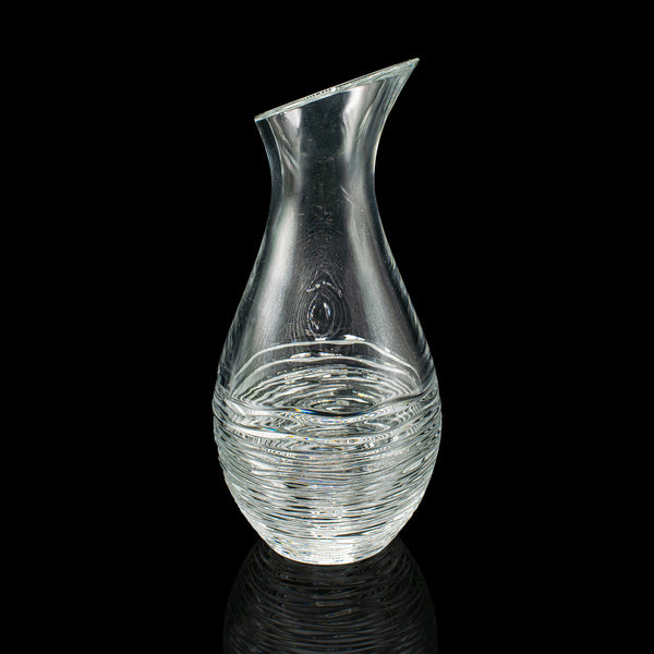 Vintage Lemonade Refresher, Italian, Glass, Serving Ewer, Decanter, Circa 1970