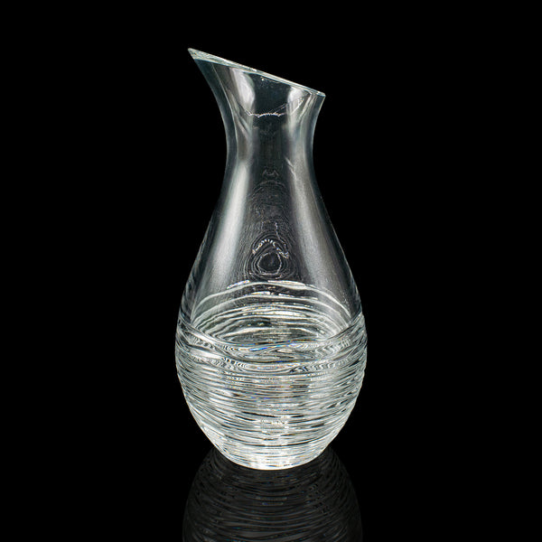 Vintage Lemonade Refresher, Italian, Glass, Serving Ewer, Decanter, Circa 1970