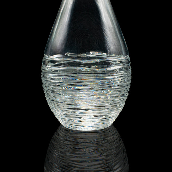 Vintage Lemonade Refresher, Italian, Glass, Serving Ewer, Decanter, Circa 1970