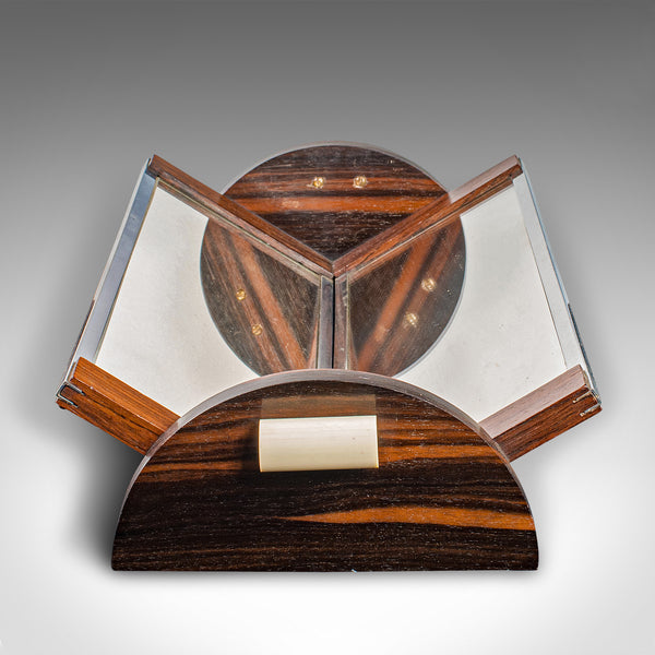 Small Vintage Mirrored Book Trough, English, Novel Rest, Art Deco, Circa 1940