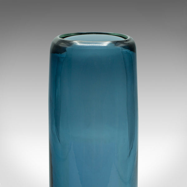 Vintage Chimney Flower Vase, Scandinavian, Art Glass, Decorative, Posy Sleeve