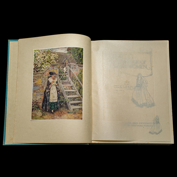 Antique Art Book Golden Book of Famous Women, English, Eleanor F Brickdale, 1919