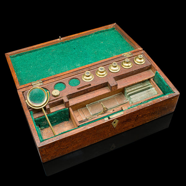 Antique Student's Field Microscope, English, Scientific Interest, Edwardian