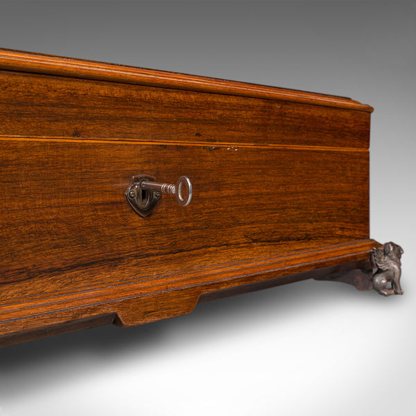 Antique Presentation Insignia Box, Italian, Campaign Chest, Victorian, C.1900