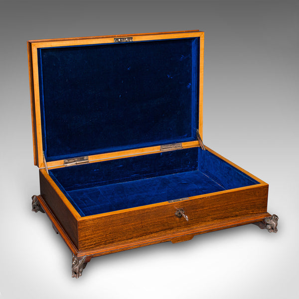 Antique Presentation Insignia Box, Italian, Campaign Chest, Victorian, C.1900