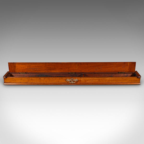 Antique Naval Architect's Desk Tidy, English, Executive Organiser, Victorian