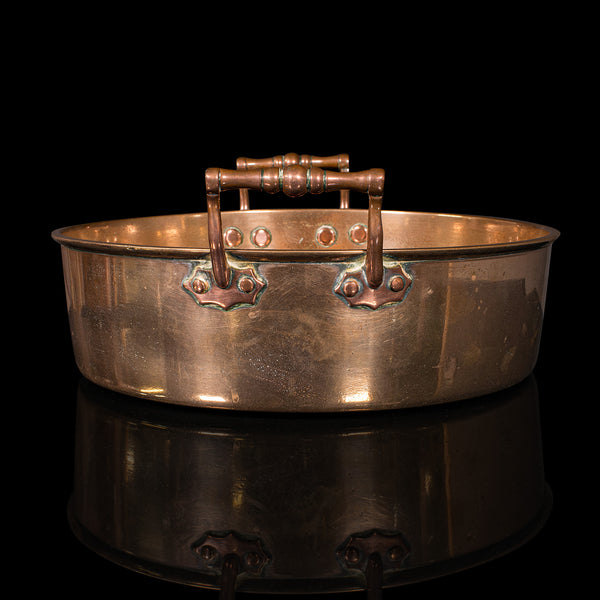 Antique Duck Roasting Pan, English, Bronze, Preserving Dish, Georgian, C.1800
