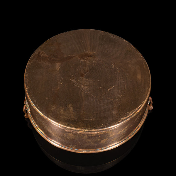 Antique Duck Roasting Pan, English, Bronze, Preserving Dish, Georgian, C.1800