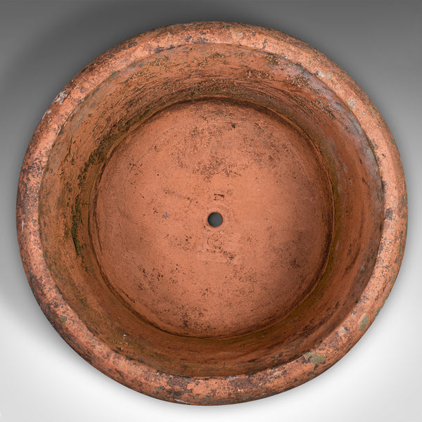 Large Vintage Jardiniere Pot, Italian, Terracotta, Outdoor, Garden Planter, 1970