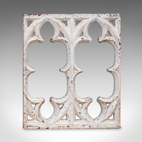 Set of 6 Secret Garden Wall Panels, English, Gothic Tracery Grille, Victorian