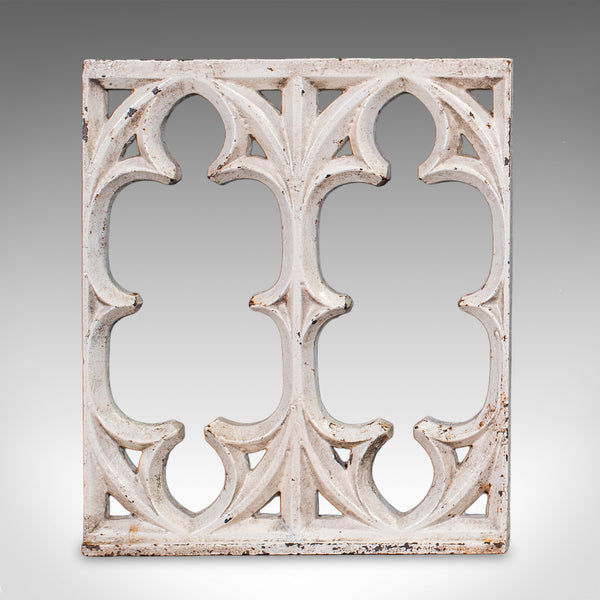 Set of 6 Secret Garden Wall Panels, English, Gothic Tracery Grille, Victorian