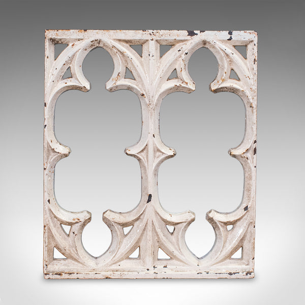 Set of 6 Secret Garden Wall Panels, English, Gothic Tracery Grille, Victorian