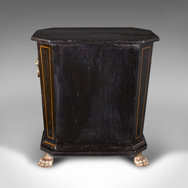 Antique Fireside Store, English Pine, Log, Coal Bin, Aesthetic Period, Victorian