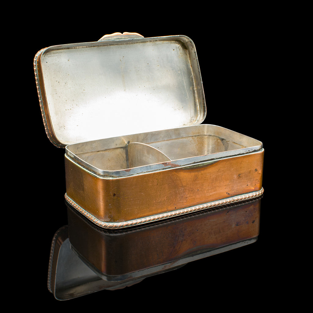 small tobacco tin Small Antique Tobacco Tin, English Copper, Silver Plate, Lidded Box... – London Fine Antiques small tobacco tin Small Antique Tobacco Tin, English Copper, Silver Plate, Lidded Box... – London Fine Antiques