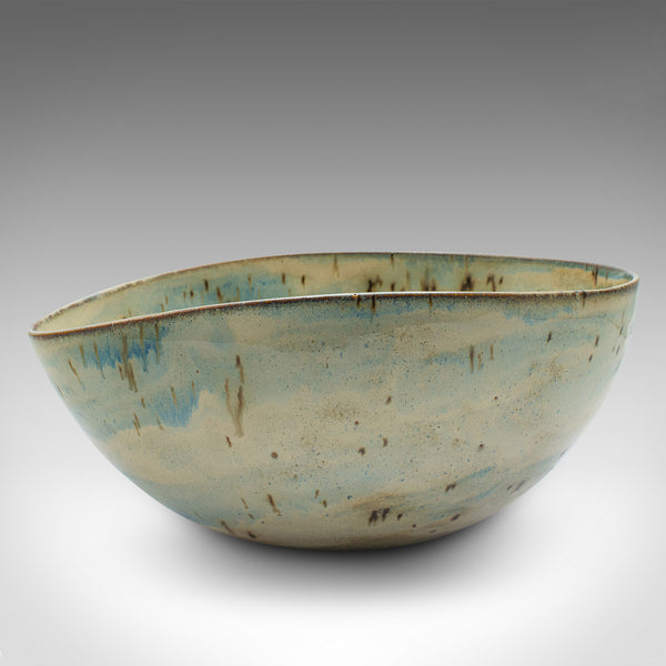Contemporary Studio Pottery Fruit Bowl, English, Ceramic, Decor, Serving Dish
