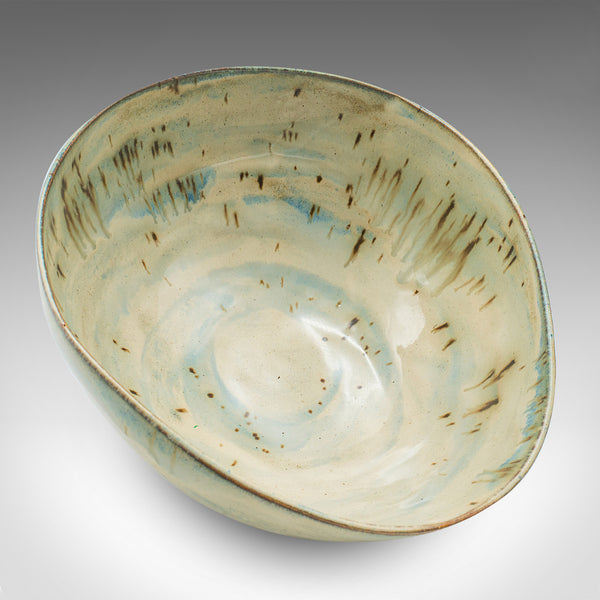 Contemporary Studio Pottery Fruit Bowl, English, Ceramic, Decor, Serving Dish