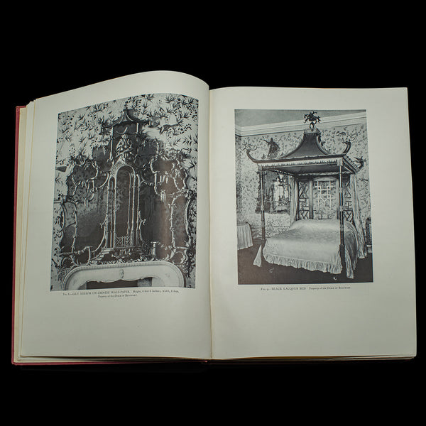 Vintage 4 Book Set, History Of British Furniture, English, Reference, Macquoid