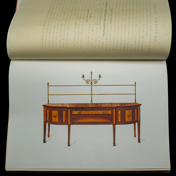 Vintage 4 Book Set, History Of British Furniture, English, Reference, Macquoid