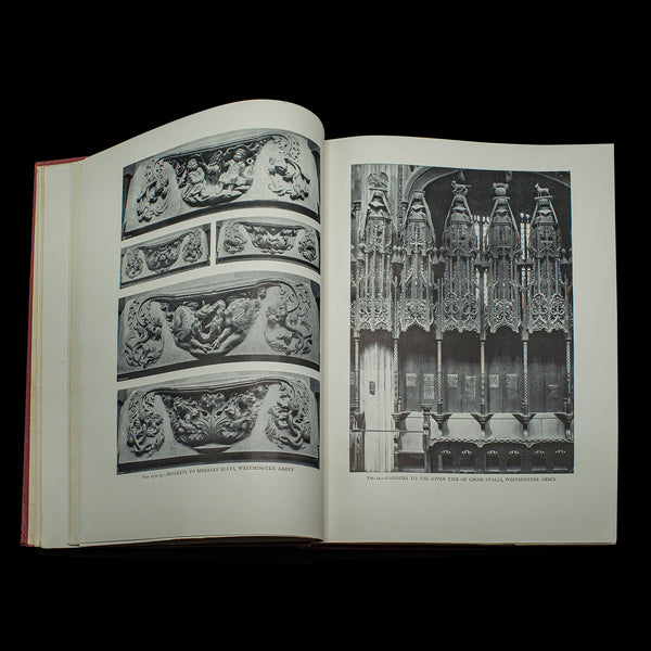Vintage 4 Book Set, History Of British Furniture, English, Reference, Macquoid