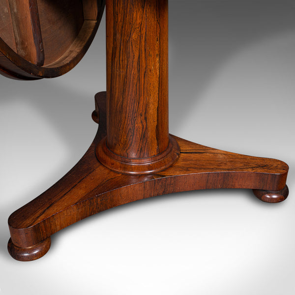 Large Antique Breakfast Table, English, Tilt Top, Centre, Display, William IV