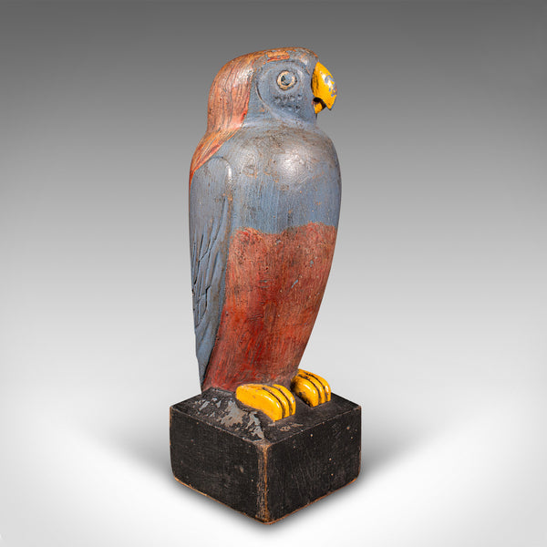 Pair Of Vintage Parakeet Bookends, Continental, Ornamental Book Rests, Art Deco