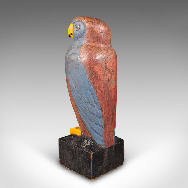 Pair Of Vintage Parakeet Bookends, Continental, Ornamental Book Rests, Art Deco