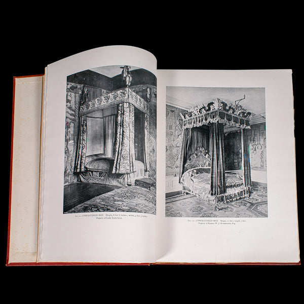 4vol Antique Reference Book Set, British Furniture, English, Macquoid, Edwardian