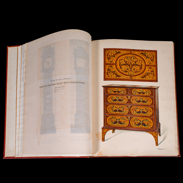 4vol Antique Reference Book Set, British Furniture, English, Macquoid, Edwardian